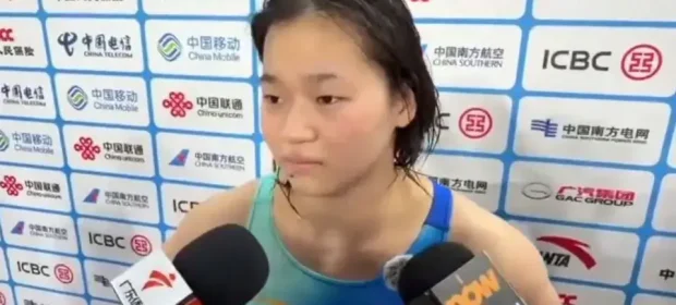 Quan Hongchan finishes fifth