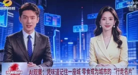 Hunan broadcasting’s AI news anchors